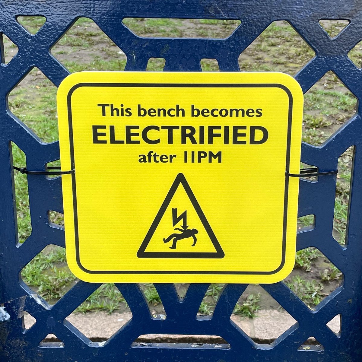 Great installation to question the absurdity of hostile design of public space, by <a href="/fokawolf/">Foka Wolf</a>!