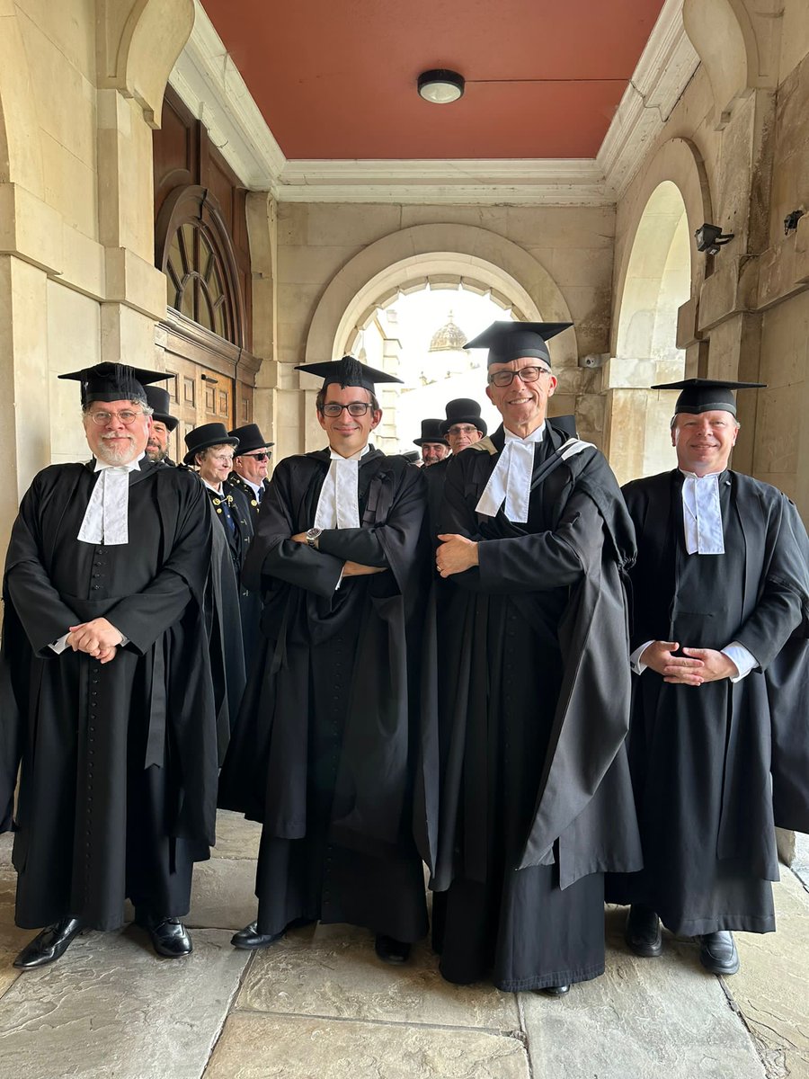 Charles Read (@econcharlesread) on Twitter photo This week we finished the last graduations of my year in office as Junior Proctor <a href="/Cambridge_Uni/">Cambridge University</a>. Thanks to all the other proctors, constables and the rest of the ceremonial team for all your work: we must have conferred over 10,000 degrees this academic year. This week we finished the last graduations of my year in office as Junior Proctor <a href="/Cambridge_Uni/">Cambridge University</a>. Thanks to all the other proctors, constables and the rest of the ceremonial team for all your work: we must have conferred over 10,000 degrees this academic year.