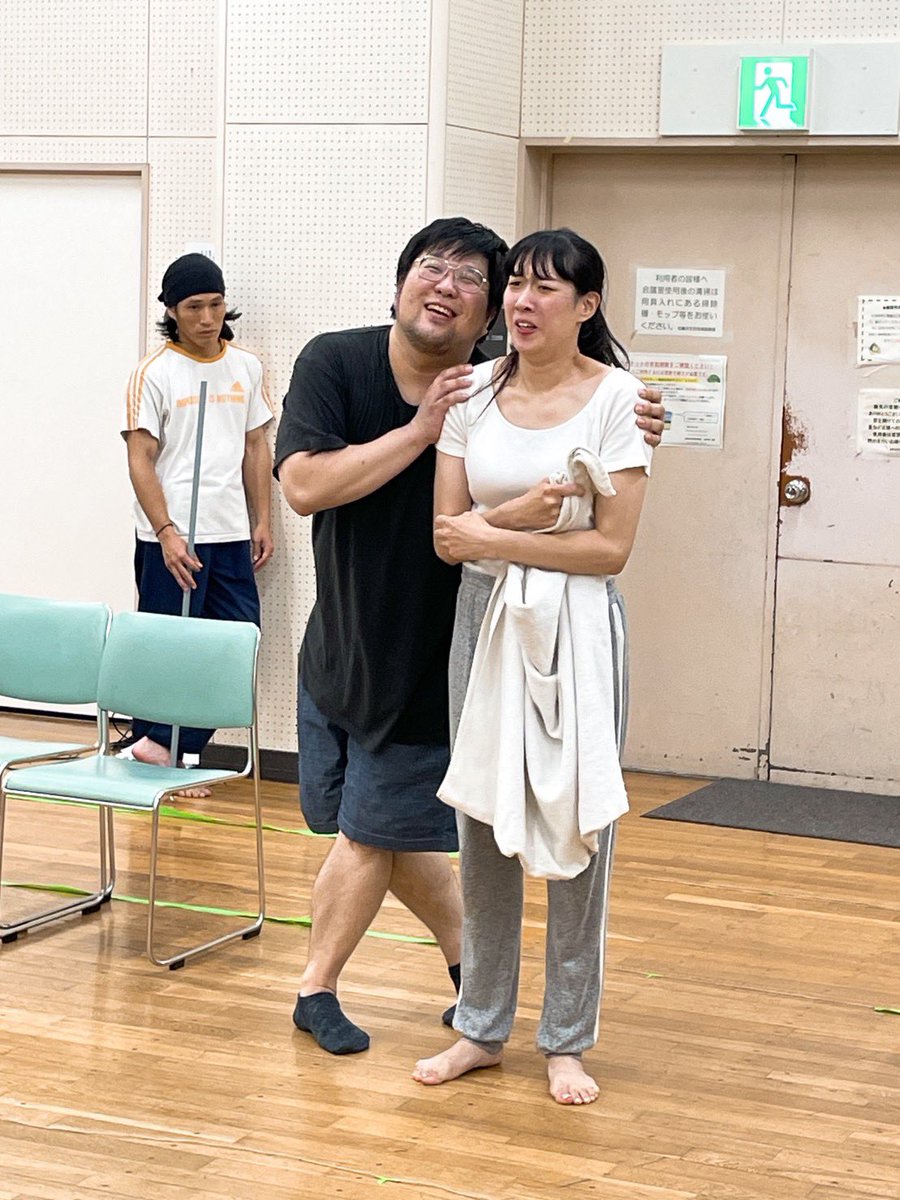 hyunk71_act's tweet photo. #真・バトルサウナー

サウナに真摯に！？コメディやってます🔥

今回のキムは、
主人公「城崎」、ヒロイン「西川」、
と共にサウナダンジョンに挑む「有馬」を演じます🐴

西川との絡みは必見😏

おそらく今年最後の舞台かなぁと思うので、ぜひご予約よろしくお願いします🙇‍♂️

※事前清算は7/24まで！ https://t.co/cXQz6KSUpO