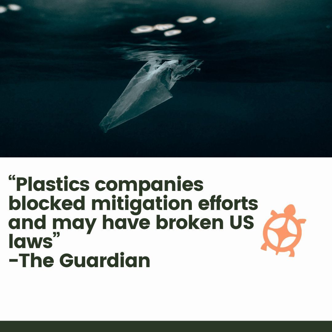 Research from Center for International Environmental Law (CIEL) explains the widespread impact that plastic pollution places on the US, and they argue that plastic producers may be breaking laws and thus adding to the plastic waste problem. 

Read here:  buff.ly/3RSmRyi