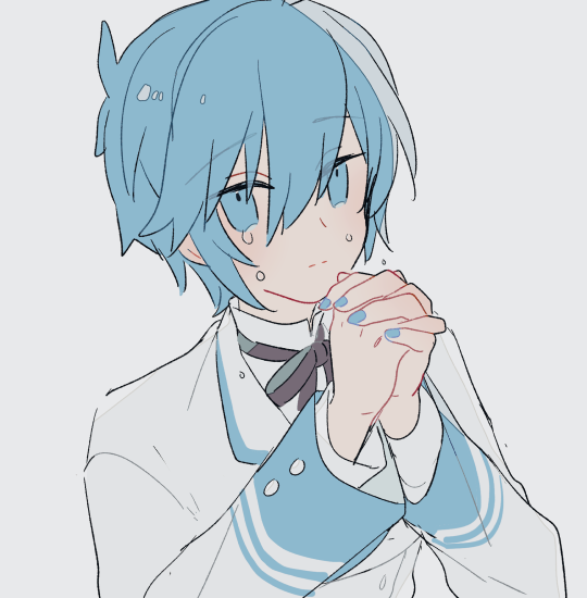 カイト(ボーカロイド) 「」|由杞のイラスト