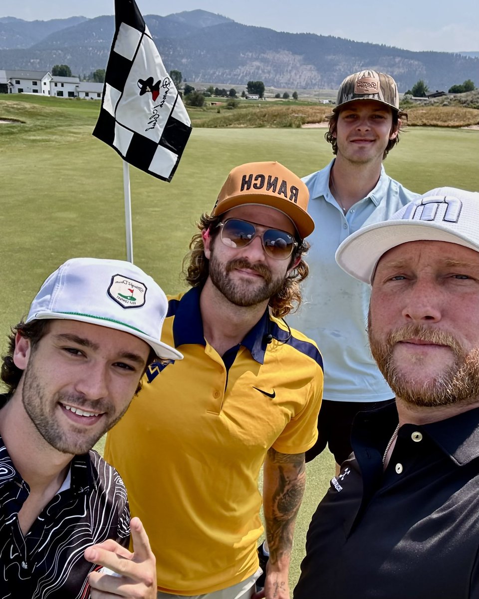 Restless Road (@restlessroad) on Twitter photo got to hit the course with <a href="/coleswindell/">Cole Swindell</a> before the last show of tour yesterday ⛳️ huge thank you to Cole for having us out!! got to hit the course with <a href="/coleswindell/">Cole Swindell</a> before the last show of tour yesterday ⛳️ huge thank you to Cole for having us out!!