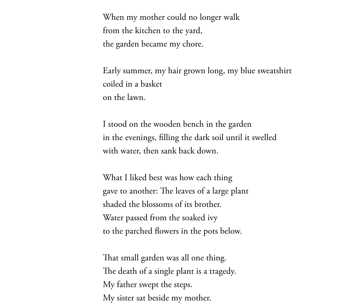 gradychambers87's tweet photo. I am truly thrilled to have this poem appear with @TheAtlantic. It's about my mom's garden, the first pandemic summer, a sad and scary time on a number of different levels.  

My great thanks to editor @fhill_official✨ 

https://t.co/89pDV0u5Tt for the full poem https://t.co/ECmn1BgJJr