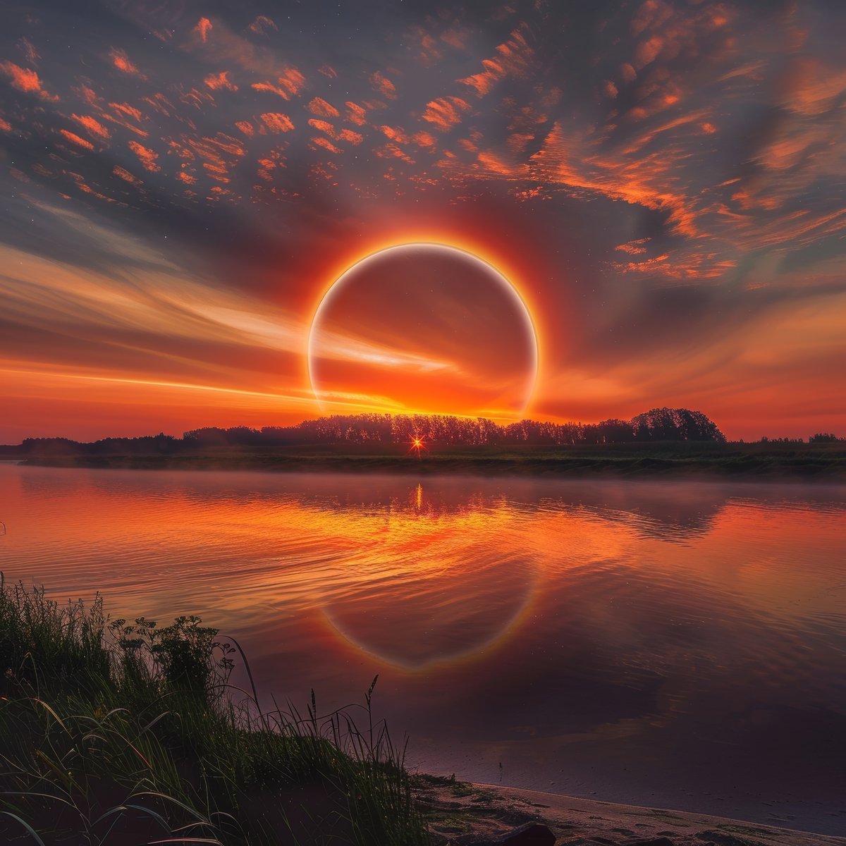 Beautiful Sunset ☀️🌾🧡