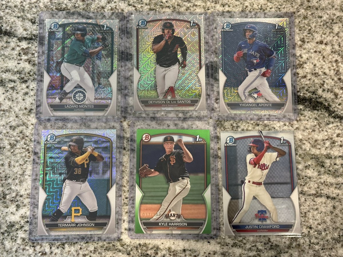 CardCorby8's tweet photo. @westcards28 Sell or Trade

Bowman Lot - $12
Rays Lot - $10
Burrow Lot - $12
Williams Lot - $6
OBO https://t.co/sJL8HfXgze