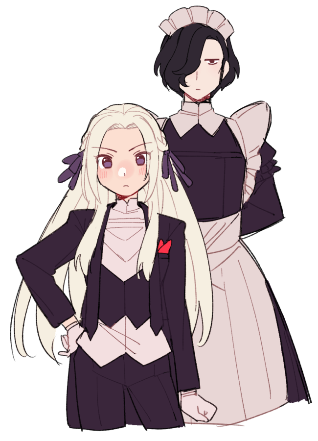 エーデルガルト=フォン=フレスベルグ 「」|Mカエルのイラスト