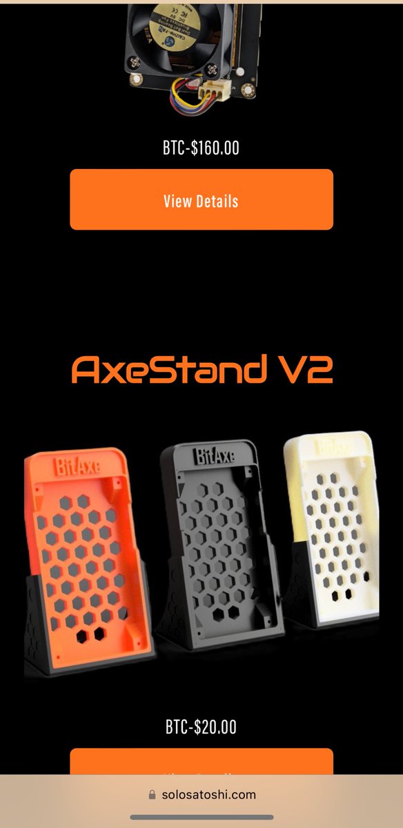 bitcoinfiq's tweet photo. Purchasing my BitAxe Supra & AxeStand from @SoloSatoshi ๐โก๏ธ
Thank you mate!
#Bitcoin #BitAxe #BitAxeSupra #solomining https://t.co/92S0i2h7Jq