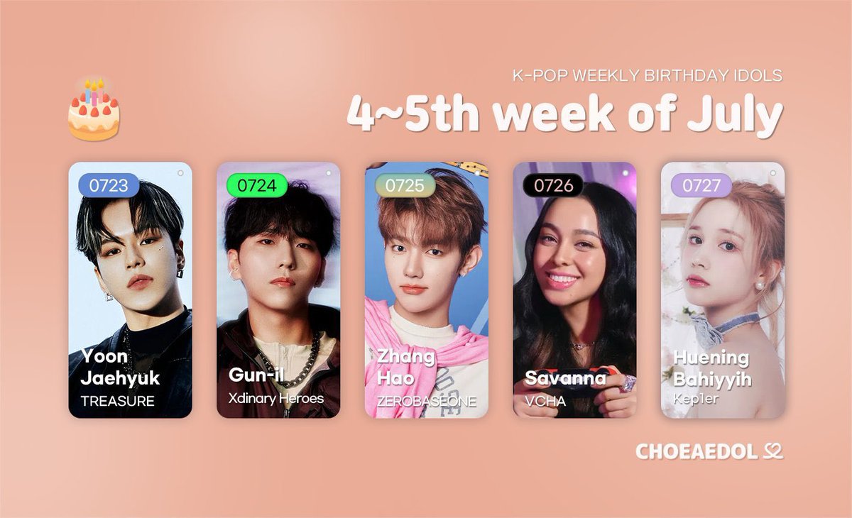 INFO_VCHA's tweet photo. ℹ️ | #SAVANNA is competing in the "K-Pop Weekly Birthday Idols" vote by CHOEAEDOL.

🔗 https://t.co/w5mwIhwlqN

#VCHA #빛을 @Official_VCHA https://t.co/RWN0JcBmwB