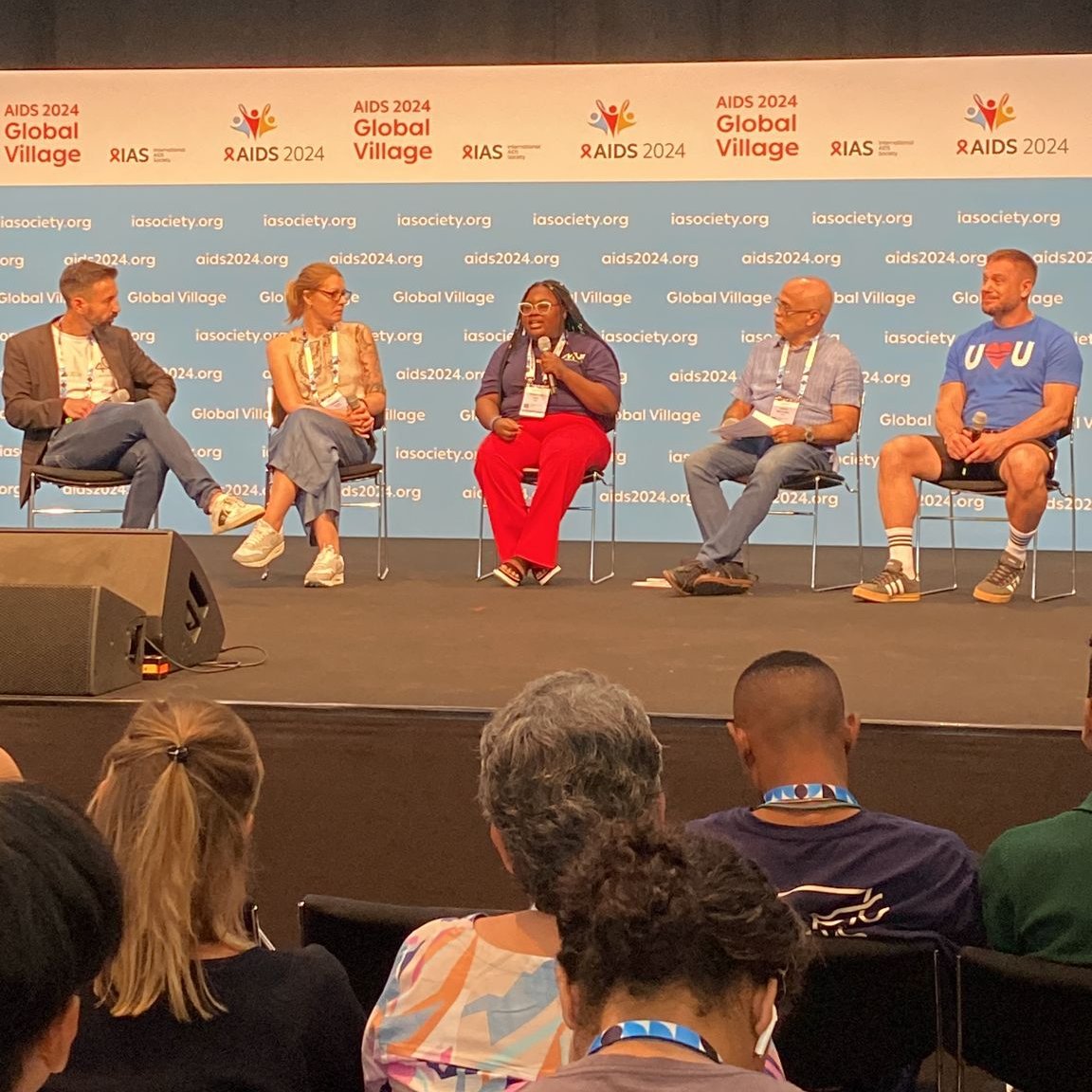 AIDS_conference's tweet image. “It is crucial that when we are talking about young people that we don’t categorize them all in one box. They have different needs that require different responses.” - @Yplus_Global's Priscilla Ama Addo #AIDS2024