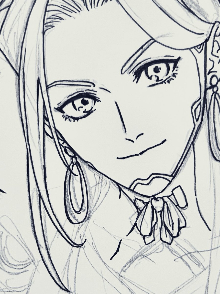 軽い気持ちで描き出して微妙に後悔している 
