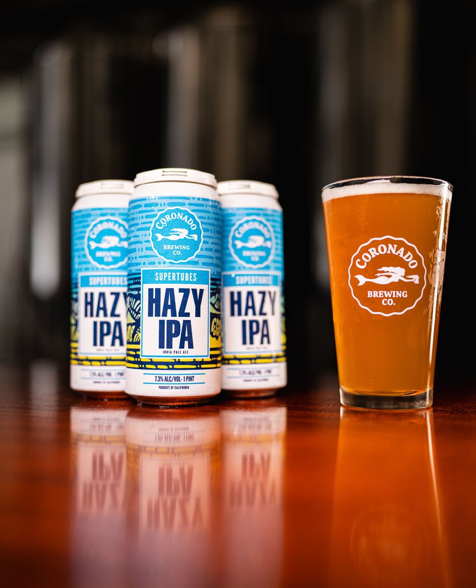 Dankness Overload 😍🌳🍺 All new SurfBreak Series Hazy IPA, SUPERTUBES, fresh and available now!