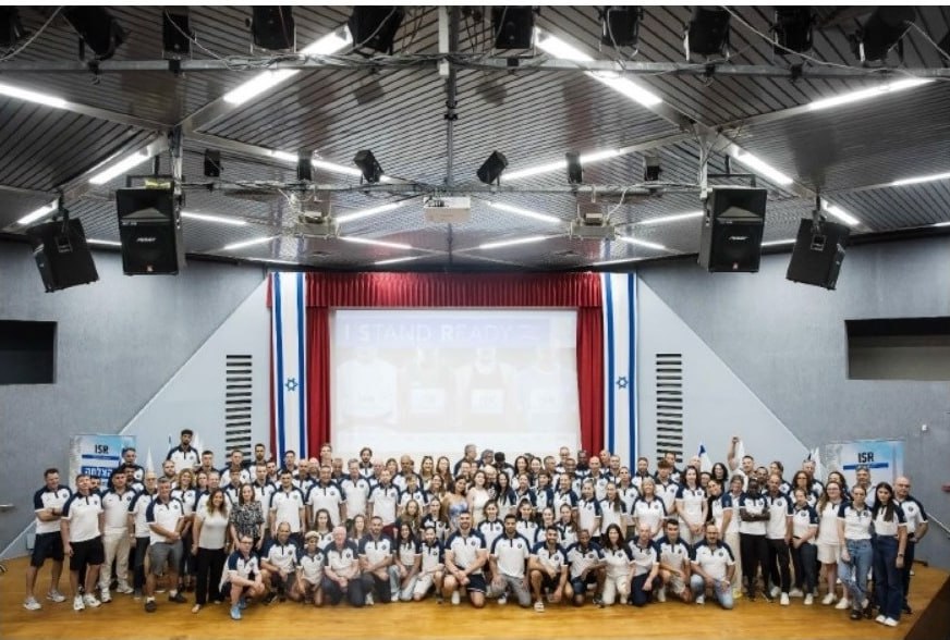 YisraelOfficial's tweet image. Israeli Olympic team 2024