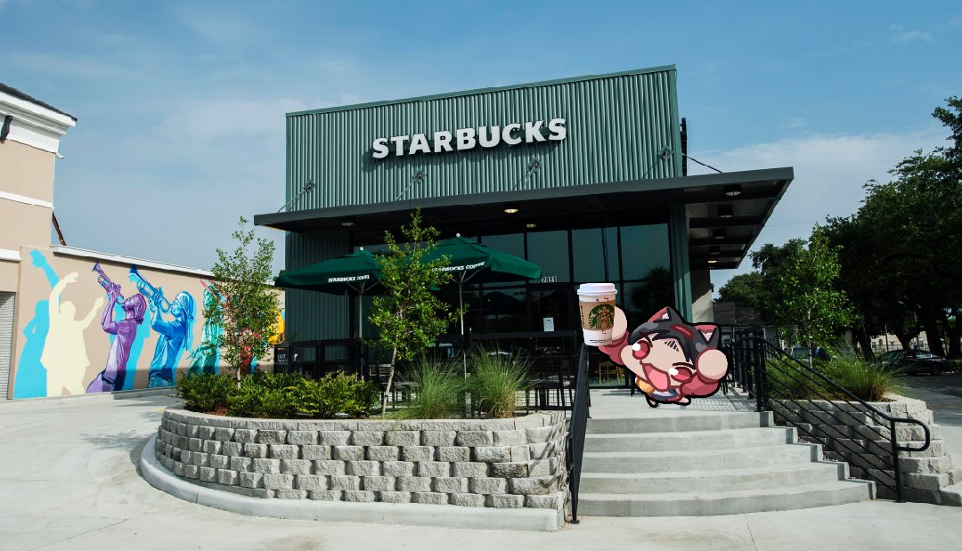 Swiggity181's tweet photo. @rogue_dojeog She bought herself some starbucks https://t.co/GeOEIQ7MJ1
