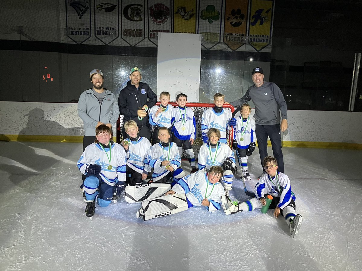 Your 12th Annual Leprechaun Day Tourney Intermediate Mite Champions! 

And your runner ups, The BN Bears