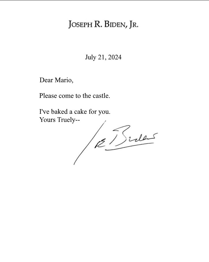 🚨#BREAKING: PRESIDENT JOE BIDEN DROPS NEW MESSAGE REGARDING HIS CAMPAIGN.