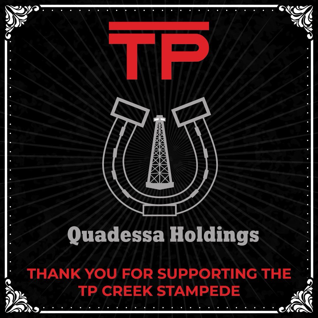 ✨PLATINUM PISTOL SPONSOR✨

The Teepee Creek Stampede Association would like to thank Quadessa Holdings for supporting the 2024 Teepee Creek Stampede

#gpab #grandeprairieab #peacecountry #northernab #tpstampede #4daysinthewild #community #thankyou