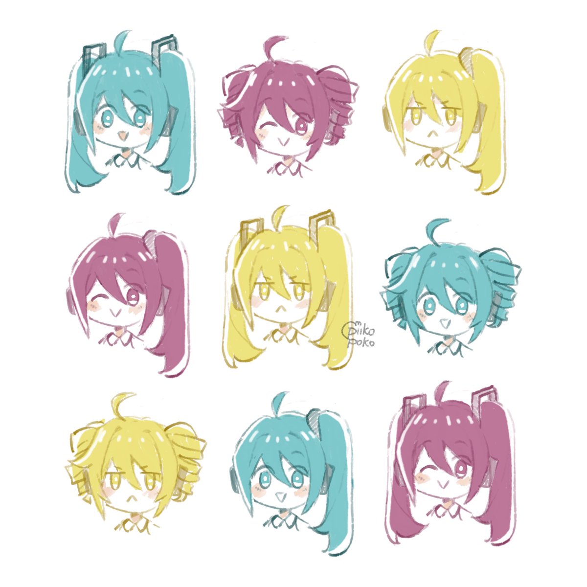 triple baka hair swap ??