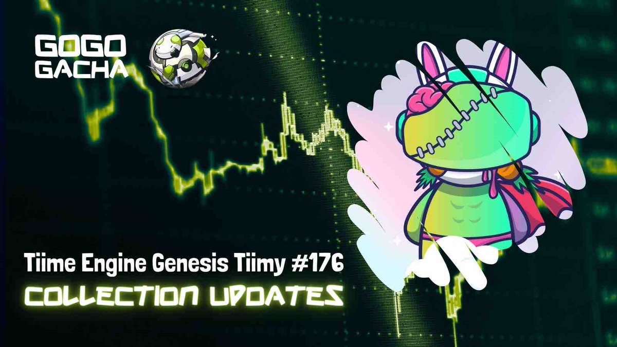 🚨Update Alert! 

🔔 <a href="/tiimeengine/">🟣 TIIME ENGINE 🟢</a> Genesis Tiimy collection, NFT #176

Changes over the last 30 days:
🔸 Volume: 1465 $CAPS

F-Gacha collection - 8 secret-stash.io/collection/425
