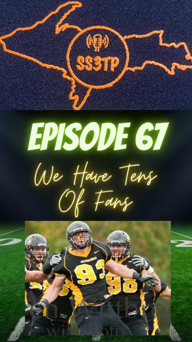 Fresh off the first-ever 10s Of Fans Party, SS3TP sits down with former <a href="/Copper_Kings/">Calumet Athletics</a>  &amp; @mtufb Husky, <a href="/CoachTStorm/">Todd Storm</a> to discuss his days as an All-American player to NFL coach.  SS3TP also offers a solution to improve the MLB All Star Game. #10sOfFans 
open.spotify.com/episode/6SOFIg…