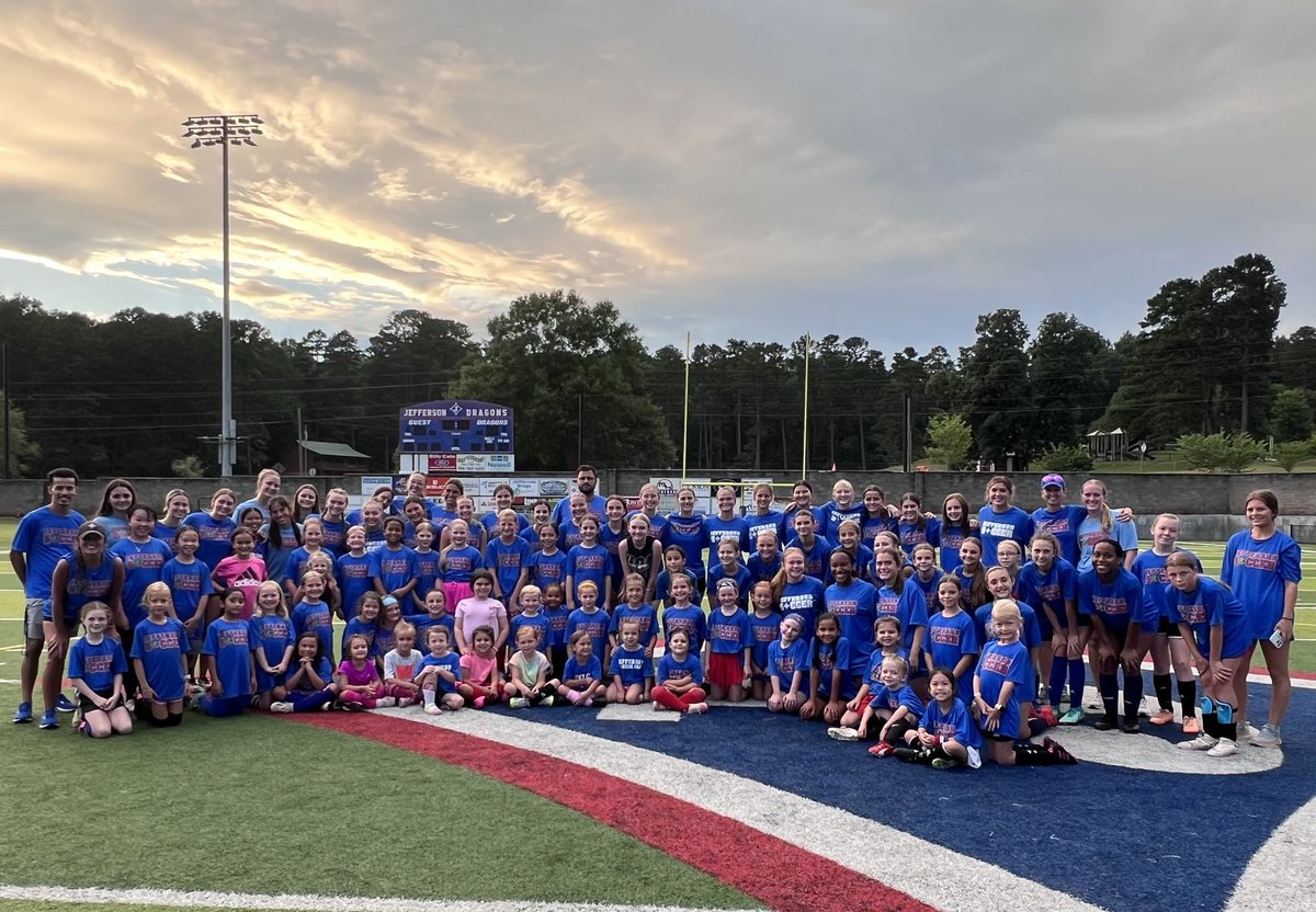 jtownsoccer's tweet photo. 2️⃣0️⃣2️⃣4️⃣ @nxtgen_soccer &amp; @jtownsoccer LADY DRAGON summer skill sessions are ✅ 
We had 80+ future lady soccer dragons this summer! A huge thanks to our parents, campers, coaches, alumni and soccer community for making this a success! Go Dragons! https://t.co/b6TM9xn9r4