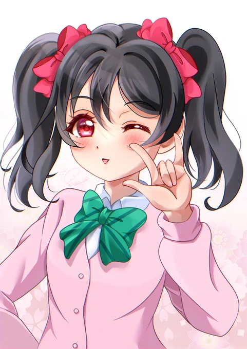 にこちゃんお誕生日おめでとう  一目惚れした可愛い推しちゃん 大好きだよっ!  #矢澤にこ生誕祭2024 #矢澤にこ誕生祭2024