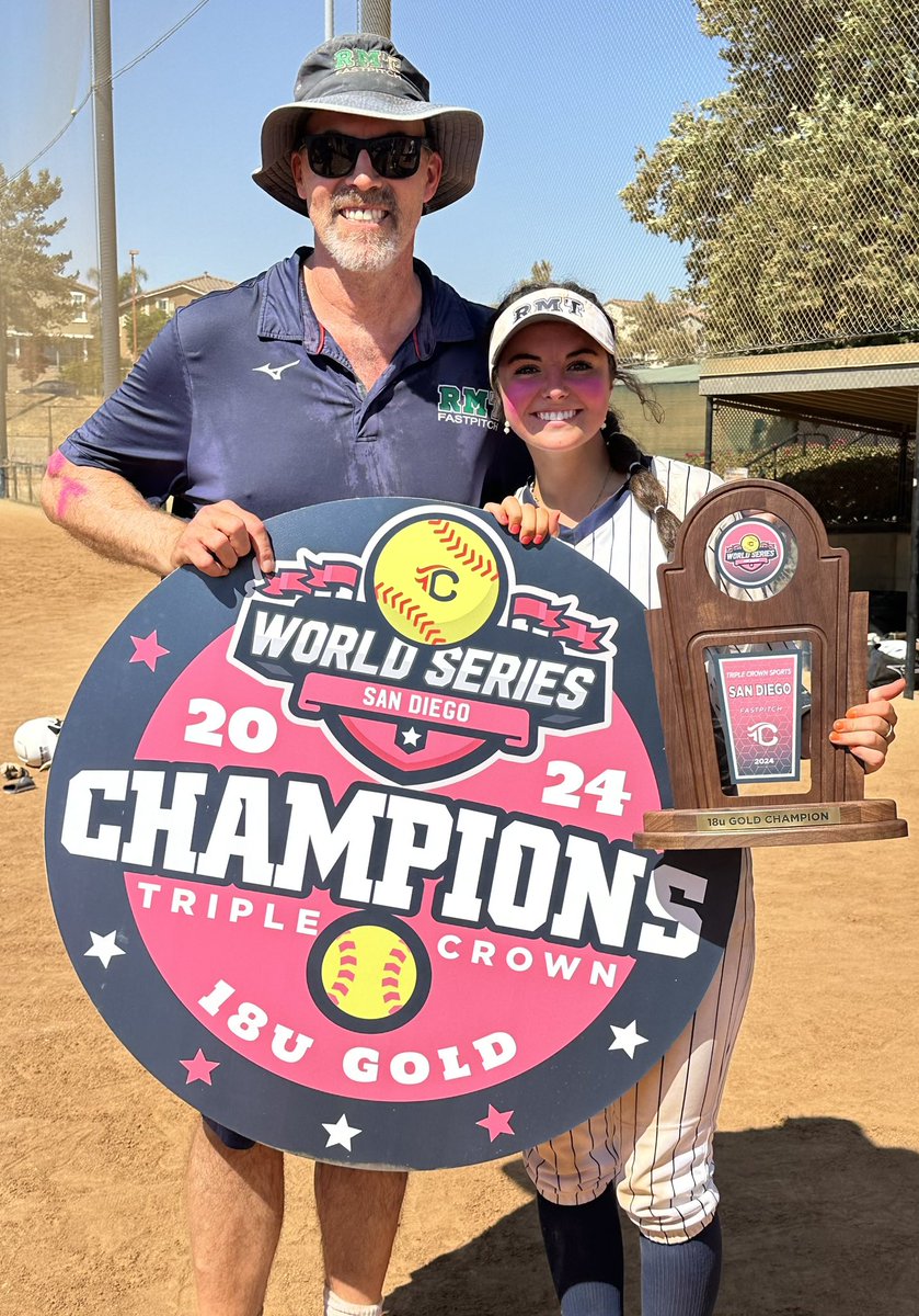 How it started with stud 2025 SS/C <a href="/Kennedy_Brian5/">Kennedy Brian</a> and how it finished. She is such an incredible player and person!! It’s been an honor and a delight to coach her! She’s destined for great things in softball and life because of her attitude, work ethic and strength of character.