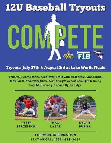 Pbcpal's tweet photo. Come on out &amp; tryout! Hope to see you there! https://t.co/ZrvHumIiJX