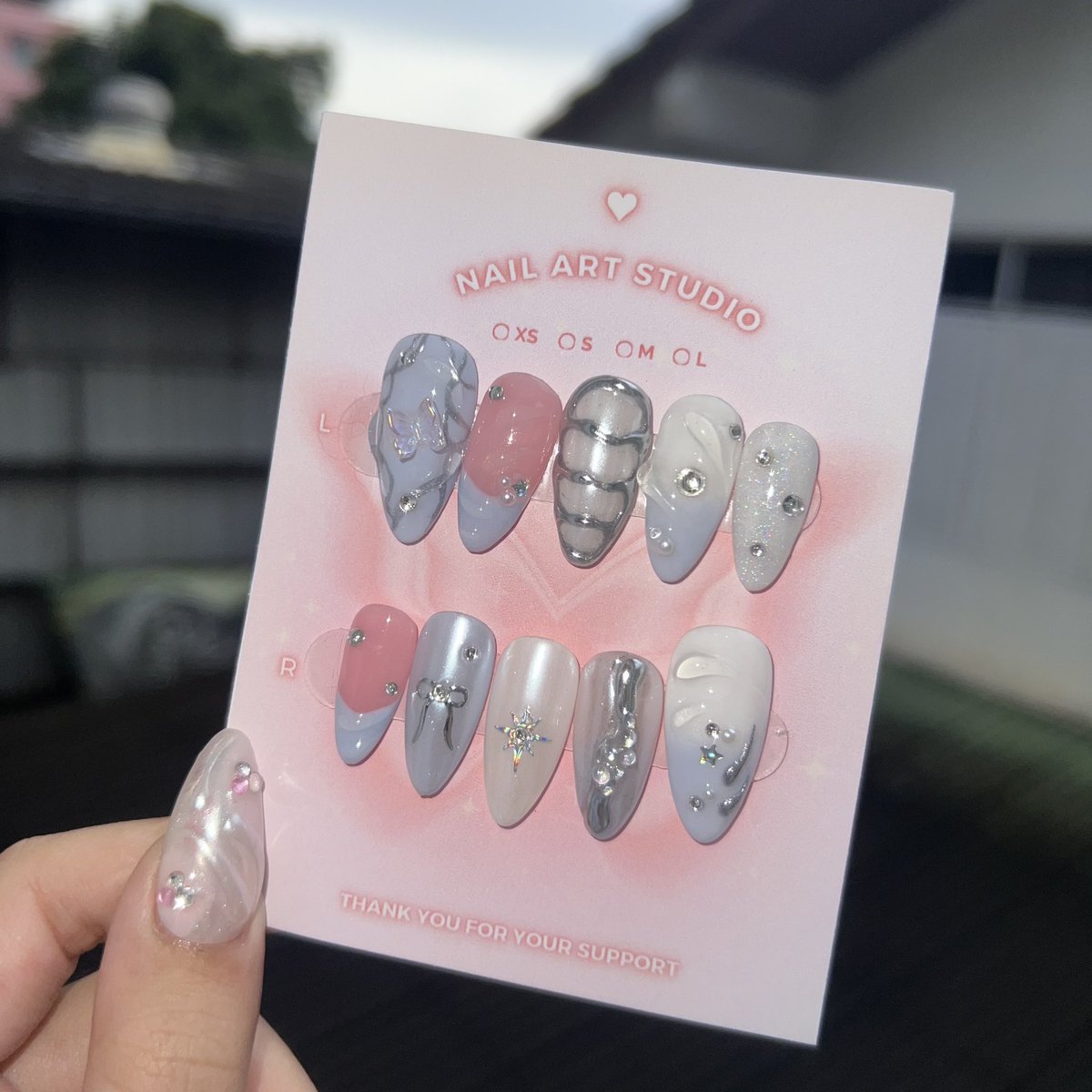 ctk4331's tweet photo. ราคา: 99.- 💘💘
ไซส์: M

💅🏻ทุกชุดแถม🧚🏻‍♀️
•กาวน้ำ 
•กาวซิลิโคน 
•ตะไบจิ๋ว
•ไม้ดันหนัง 
•แอลกอฮอเช็ดเล็บ

🍅สามารถ เปลี่ยนไซส์ได้นะคะ 

📮ค่าส่ง 25.

#เล็บเจลสําเร็จรูป #เล็บปลอม #เล็บเจลปลอม #เล็บปลอมสําเร็จรูป #ส่งต่อ https://t.co/sqtN28xUyl