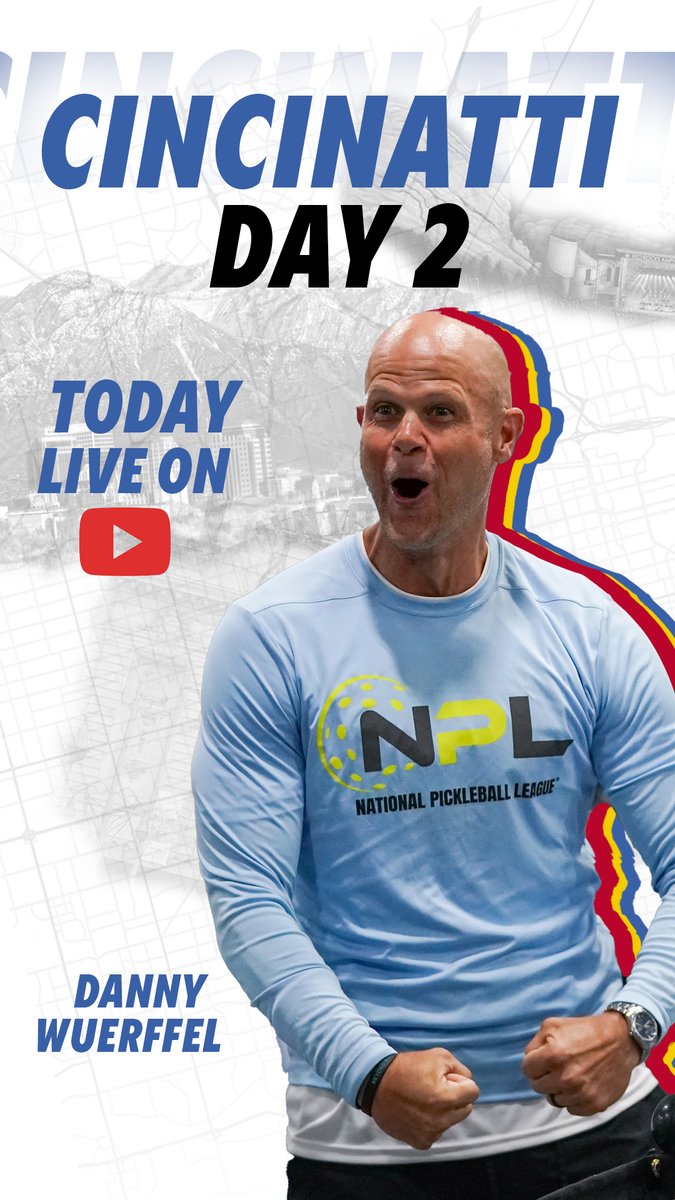 DenverIconics's tweet image. Catch Day 2 Action of NPL Cincy live on Youtube! Your Iconics look to stay undefeated on the weekend!!

Live Stream: youtube.com/@nationalpickl…

#NPL #DenverIconics #ProfessionalPickleball