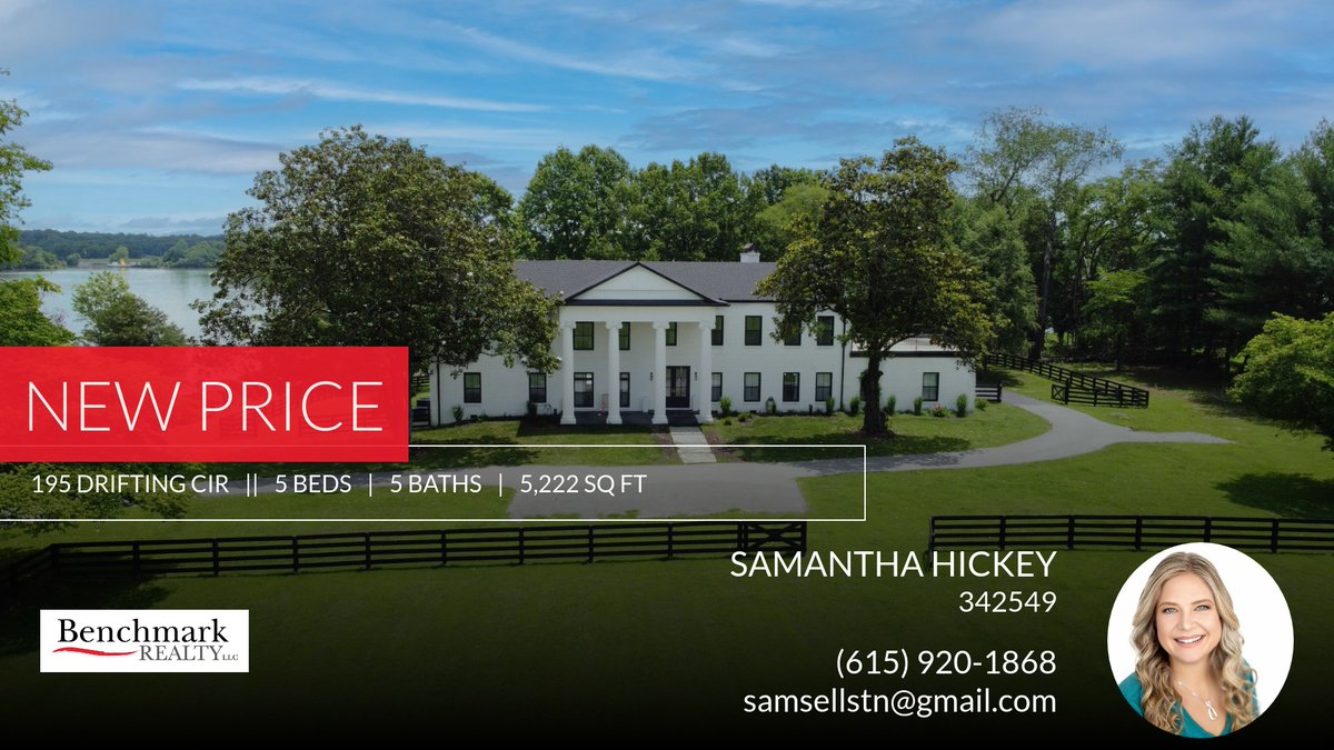 Sam_Gail's tweet photo. 📍 New Price 📍 This recently reduced home at 195 Drifting Cir in Lebanon won't last long, so, don't wait to set up a showing! Reach out here or at (615) 920-1868 for more information! https://t.co/eHC5kaj2LS https://t.co/clZyWRZ2y3
