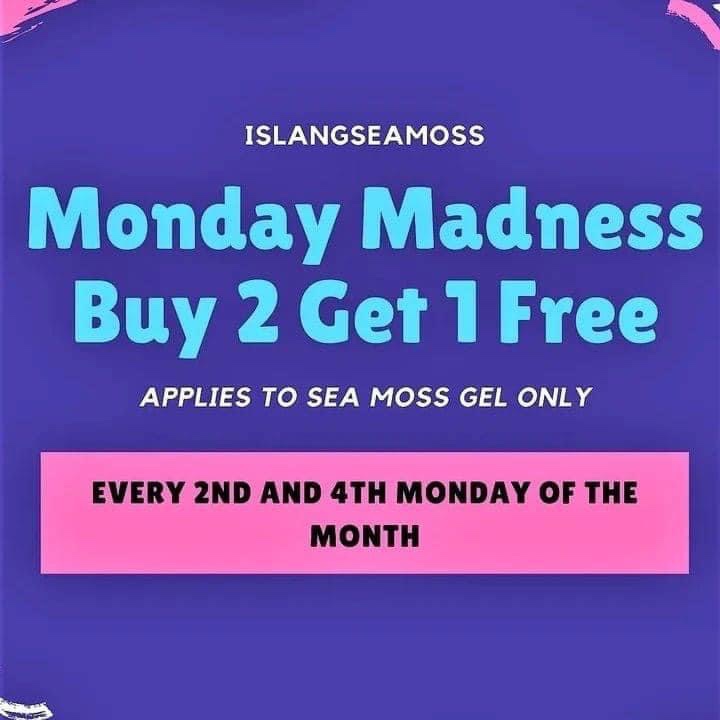 Tomorrow is Monday’s Special - Get in on it
Not to be combined with any other special!