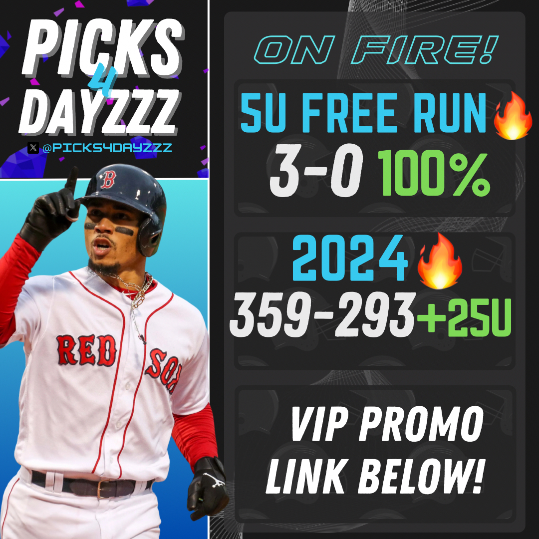 5U MAX FREE PLAY💥⚾️

LIKE+RETWEET to Recieve‼️

Must be Following <a href="/picks4dayzzz/">P 4 D🔥</a>

3-0 (100%) Free 5U Run🔥🔥🔥