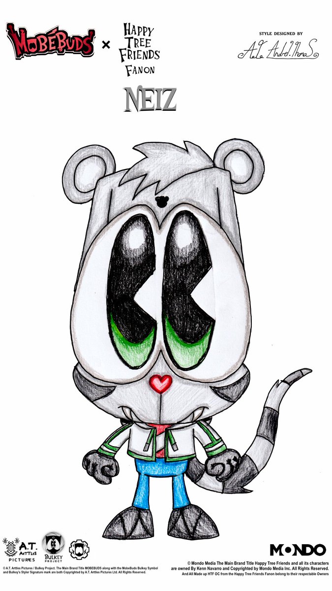ATAndreiThomas's tweet photo. #HappyTreeFriends #Mobebuds #ATAndreiThomas #Drawing #Speedart #Speeddrawing #MobebudsxHappyTreeFriends #htfoc #htffan #HTFNeiz #Neiz
Here is the Finishing picture of HTF Fanon: Neiz in Mobebuds Style https://t.co/zRoN8r1Gqt