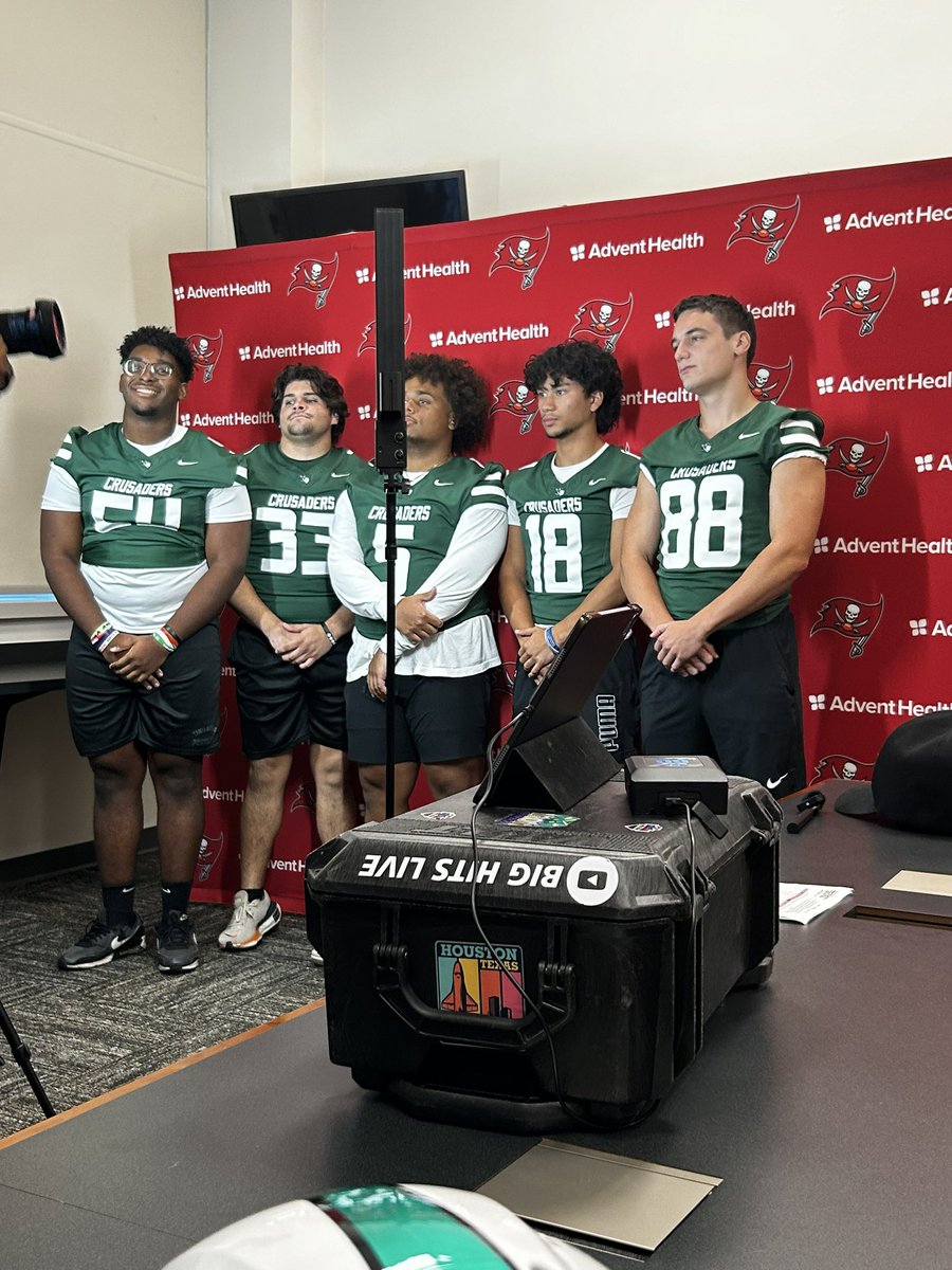Mike Gregory (@coach_mgregory) on Twitter photo So proud of these guys and how well they represented <a href="/TC_Football/">Tampa Catholic Football 🏈⚔️</a> today!!
1 week… So proud of these guys and how well they represented <a href="/TC_Football/">Tampa Catholic Football 🏈⚔️</a> today!!
1 week…