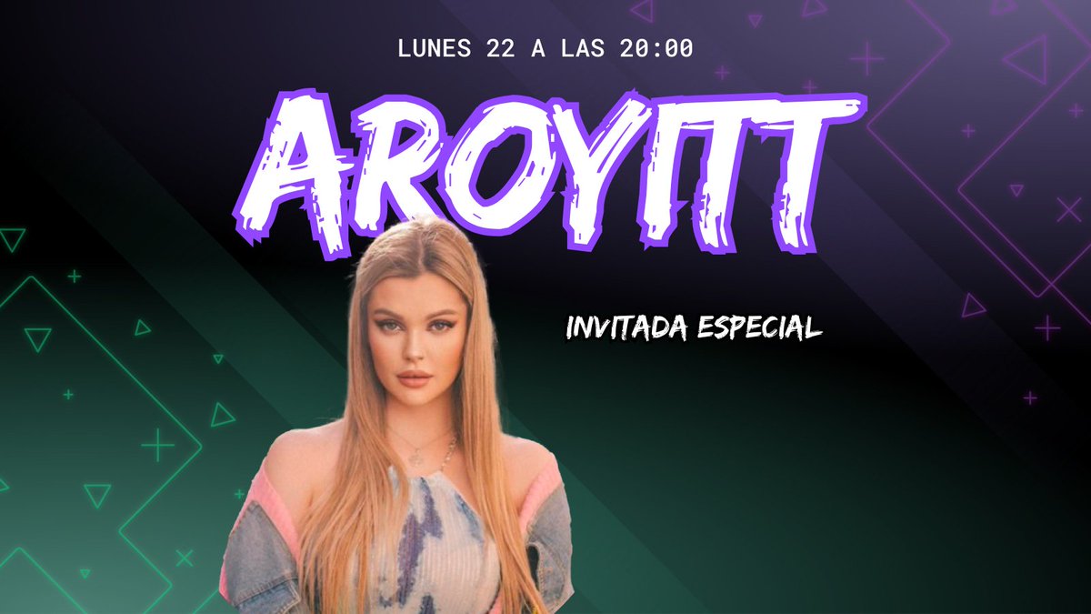 Mañana tenemos 🔥 en el programa con <a href="/aroiagarcia/">Aroyitt 🩵🎀</a>

🕒 A las 20:00 hr en Twitch
🔗twitch.tv/gamez_studio

¡NO TE LO PIERDAS!

#stream #twitch #eSport #Dîrok