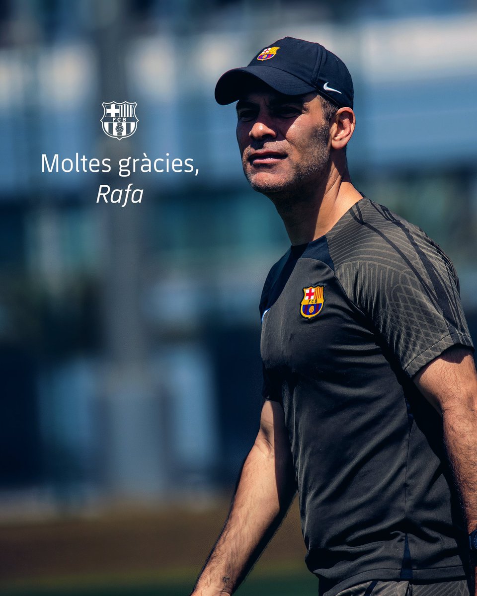 🔵🔴🇲🇽 Official: Barcelona confirm Rafa Márquez exit as he’s no longer Barça Academy manager.

↪️ Márquez will join Mexican national team staff with immediate effect.