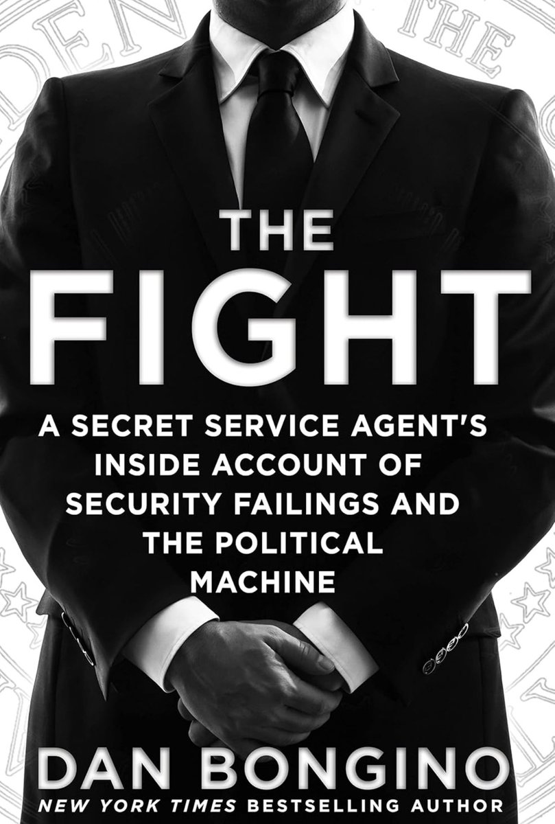 dbongino's tweet photo. I wrote these books nearly a decade ago. They describe, in thorough detail, the problems plaguing the Secret Service that led to the near death of President Trump. 
Your library may have a copy. I strongly encourage you to read them and you’ll see that the writing was all over the wall. The media and the insiders ignored it.