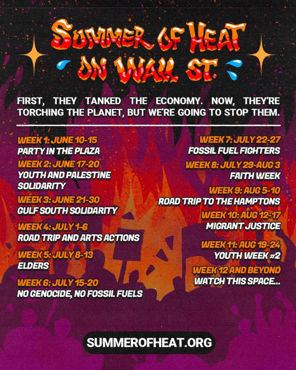 Sunrise Movement NYC 🌅 (@sunrisemvmtnyc) on Twitter photo 🔥💼 It's time to call out the real climate culprits! Meet us on 7/27 at Citi HQ in NYC for the CEO Shutdown: March to End Climate Destruction! 🔥💼 It's time to call out the real climate culprits! Meet us on 7/27 at Citi HQ in NYC for the CEO Shutdown: March to End Climate Destruction!