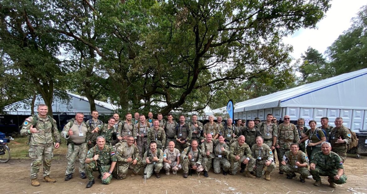 This week I successfully completed <a href="/4daagsenijmegen/">De 4Daagse</a> for the second year in a row. Whereas last year I joined the marching team of <a href="/BelgiumDefence/">Belgian Defence</a>, this time I was part of the Multinational Arms Control Detachment. Honoured to have represented both <a href="/BelgiumNATO/">Belgium at NATO</a> and <a href="/RMA_KMS_ERM/">RMA_KMS_ERM</a>!