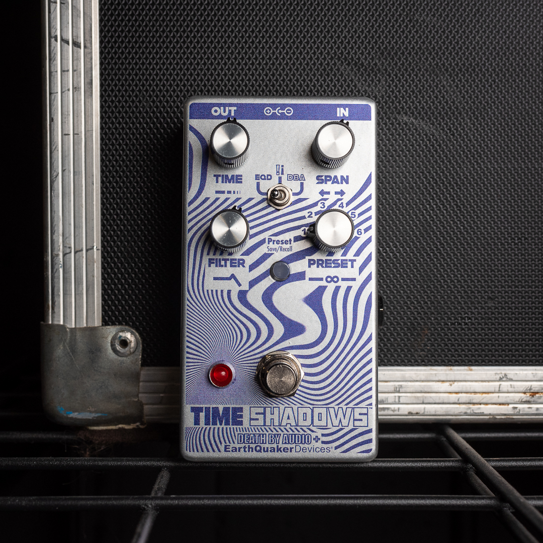 ChicagoMusicEx's tweet image. Get three wildly different delay effects, in one with the EarthQuaker Devices &amp;amp; Death By Audio Time Shadows V2 pedal arrival! Shop this latest collaboration effect pedal at CME today! bit.ly/3ndC10Q #chicagomusicexchange #EarthQuakerDevices #DeathByAudio #effects #pedals
