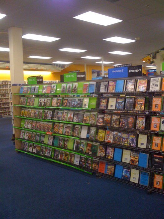Dansgaming's tweet photo. Are you old enough to remember renting games off the shelves at Blockbuster? https://t.co/3PIF6qoBxM
