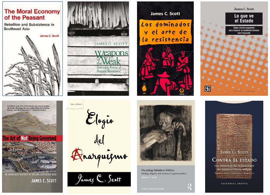 Murió James C. Scott el 19 de julio. Era un politólogo y especialista en el Sudeste Asiático - y un disidente dentro de la Ciencia Política. Pero sus libros abrieron líneas de investigación sobre cuestiones centrales como el ejercicio del poder y la resistencia al poder.👇