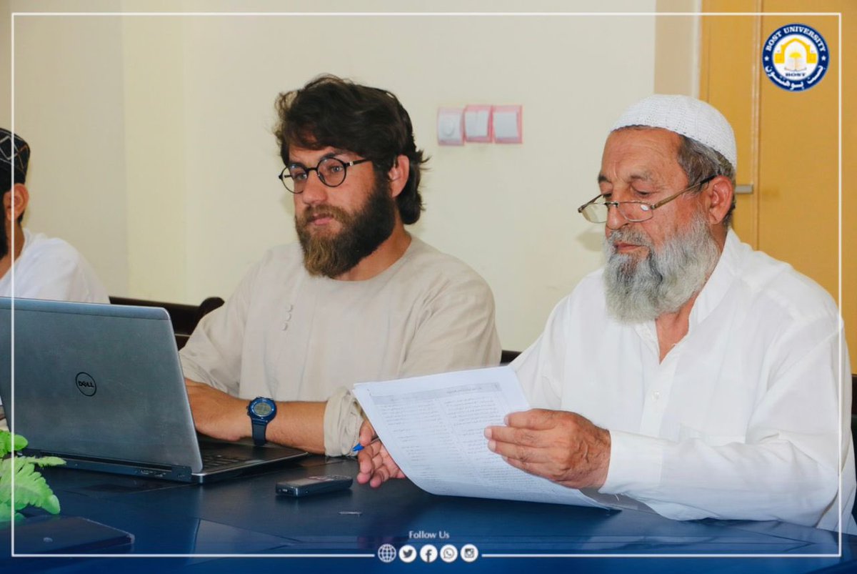 bostuniversity's tweet photo. د علمي شورا څلورمه نوبتي غونډه تر سره سوه.

نن یک شنبه د بُست پوهنتون د علمي شورا څلورمه شمېره نوبتي غونډه د پوهنتون د رئیس ښاغلي دیپلوم انجنیر محمود سنګین په مشرۍ تر سره سوه.

#bostuniversity https://t.co/Li22IArAqh