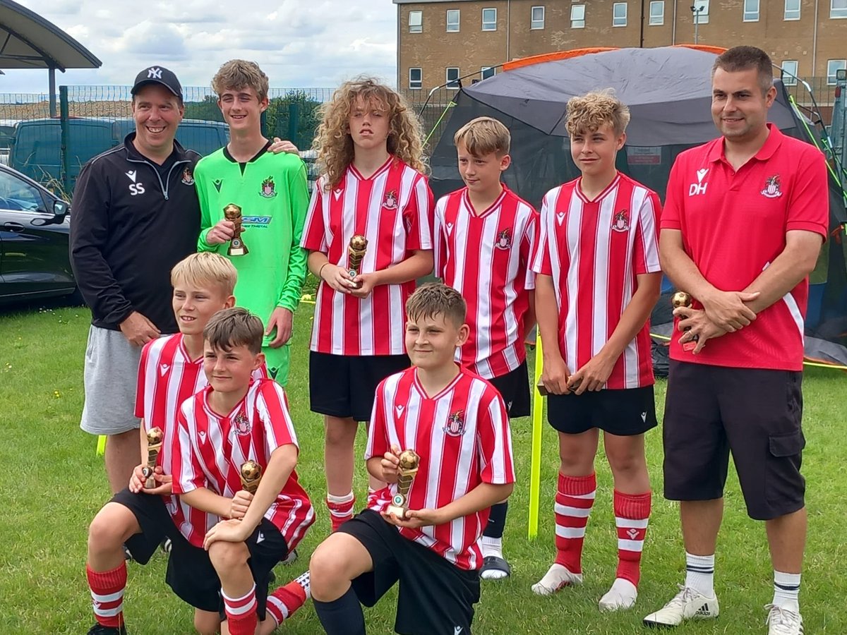 SBJFC Barca U13’s Hatfield Youth Tournament Winners 🏆⚽️ didn’t lose a game or concede a goal 👏👌