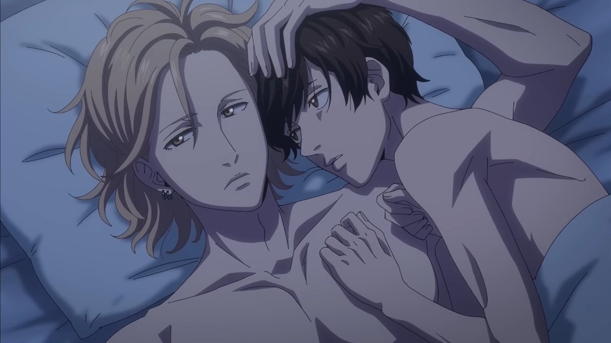 nostalgia520's tweet photo. ชอบมู้ด aftersex แบบเซ็กส์ครั้งแรก เท้าคางนอนกอดกันคุยกัน เล่าเรื่องนั้นเรื่องนี้ น้อนมาโอะฟีลตะเร้กตะน้ยอ้อนพี่ฮิซาชิมาก นอนซบแขนพี่เขา ให้พี่เขาโอบเขาลูบหัว แล้วพี่เขาก็จุ้บๆบอกขอสัมผัสอีกทีได้ไหม อังคารคลุมโปงเว่อร์ ทำกันจนหัวยุ่งนอนดึกเกือบลาคลาส https://t.co/upshaj4KYq