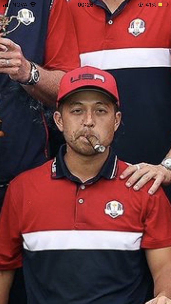 Schauffele að reykja þetta Opna mót