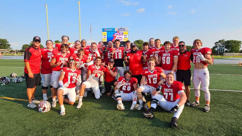 tommy_noennig15's tweet image. 48-14 win for the South! Grateful for the incredible players and coaches who made this week unforgettable. Thank you to @CoachKrauseMHS and @HHSCoachGumm for this opportunity. This group was so special!
