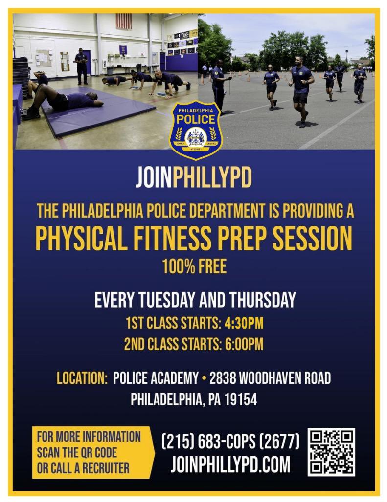 Today is the last day to apply for our recruitment drive! Start your career with those dedicated to making Philadelphia the safest city in America. Safer neighborhoods begin with @phillypolice working hand in hand with the residents of our great city. <a href="/PPDVJohnson/">Verdell Johnson</a>