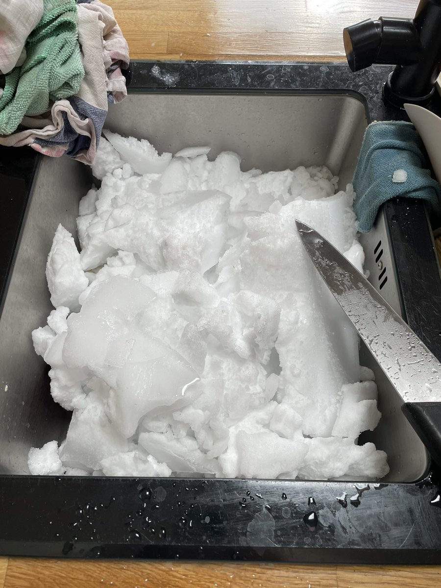 Do you hack the ice off the inside of your freezer with a kitchen knife whilst cooking the kids tea…or are you neurotypical 🥲😂