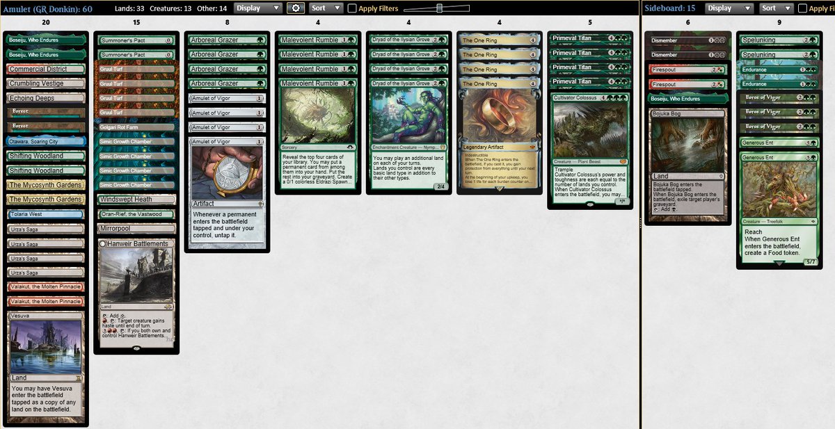 Dustin Kelley (SkiLwrAp) (@lvc_doom) on Twitter photo Haven't played modern in a while so fired up the Saturday night challenge with <a href="/GR_DONKIN/">G Ryan Donkin</a> Amulet list and guide. Easy ride to top eight with a loss to coffers once I got there. <a href="/fireshoes/">Robert Taylor🔥</a> Haven't played modern in a while so fired up the Saturday night challenge with <a href="/GR_DONKIN/">G Ryan Donkin</a> Amulet list and guide. Easy ride to top eight with a loss to coffers once I got there. <a href="/fireshoes/">Robert Taylor🔥</a>